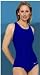 Chlorine Resistant Conservative Lap Suit by Aqua Shape - Women's Swimsuit Plus Size S...