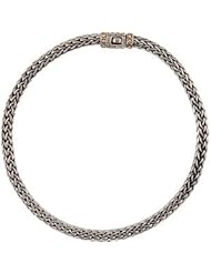 Sterling Silver Fashion Bracelet with 18KY Accents Sterling Silver & 18K Yellow 650834