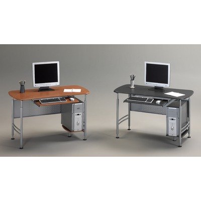 Eastwinds 48" W Computer Desk in Santos Surface Color: Anthracite