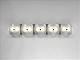  : 8-B-5 - Flux Incorporated- Five Light Bath Bar