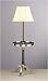 D411 - Robert Abbey Lighting - David Easton - Adjustable Tray Table Floor Lamp