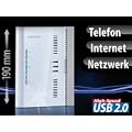 Samsung ADSL2+ Router, TK-Anlage und File-/Printserver SMT-G3010