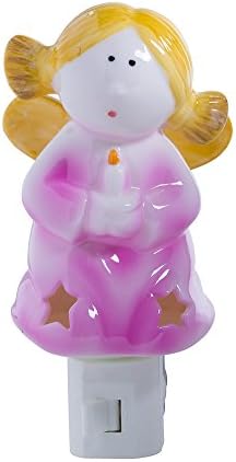 UNIQLIGHT Kids Fun Nightlights In Many Cute Options Plus A FREE "SHOP USA" Eyemask(Girl Angel)