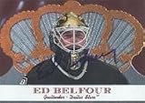 Ed Belfour, Dallas Stars, 2001 Pacific Crown Royale Die Cast Autographed Card
