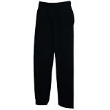 Fruit Of The Loom Mens Open Hem Jog Pants / Jogging Bottoms
