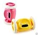 Clocky The Mobile Alarm Clock on Wheels (Almond Color) It will get you flying out of ...