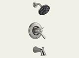 Delta T17T438-SS Lahara TempAssure 17T Series Tub/Shower Trim, Brilliance Stainless