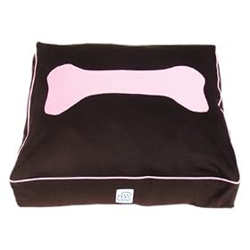Eloise Pet Pretty in Pink Dog Bed, Medium