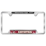 Phoenix Coyotes Official Logo Metal License Plate Frame
