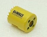 DEWALT D180018 1-1/8-Inch Standard Bi-Metal Hole Saw [並行輸入品]