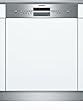 Siemens SN54M585EU teilintegrierbarer Geschirrsp�ler / A++ A / 14 Ma�gedecke / 46 db / Edelstahl / Wasserweiche / varioSpeed / ecoPlus