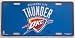 Oklahoma City Thunder License Plate