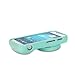 GMYLE(R Turquoise Blue TPU Protective Soft Case with Camera Lens Cover for Samsung Galaxy S4 Zoom SM-C1010, SM-C101