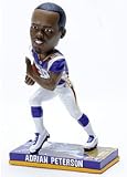 Minnesota Vikings Adrian Peterson Forever Collectibles Photo Base Bobble Head