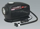 Mini Compressor with Emergency Light 12V