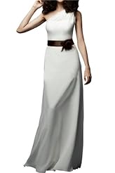 Chiffon One Shoulder Evening Dress/Prom Dress/Party Dress 