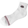 Troy Lee Designs Quarter Crew Adult Casual Socks - White