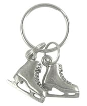 Figure Skates Keyrings Figure Skates Keyrings