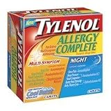 Tylenol Allergy Complete Multi Symptom Cool Burst Caplets - 12 Day/ 12 Night