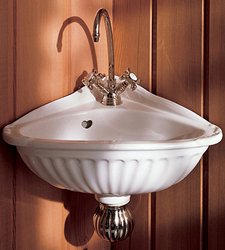 Herbeau 0106-20 Carline Vitreous Sink White