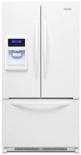 KitchenAid Architect Series II: 19.9 cu. ft. Counter-Depth French Door Refrigerator with 4 Adjustabl