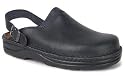Men's Naot Glacier Sandal in Black Leather