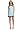 Bailey 44 Women's Upgrade Dress, Black/White/Blue, X-Small