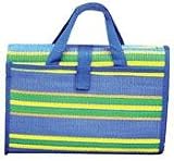 Multi - Colored Striped Beach Mat, 5 &acute; X 6.5 &acute; - B00005QEZF