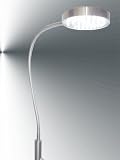 einzigartige Stromspar LED Stehlampe / Leuchte Worum mit FlexDesign Kopf 10013