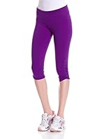 Naffta Pantalón Pirata Active / Gym (Púrpura)