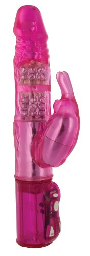 Trinity Vibes 10" Super Rabbit Vibrator, Pink