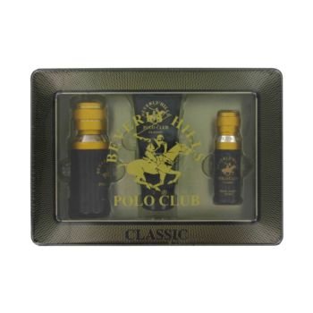 Beverly Hills Polo Club Classic by Beverly Fragrances Gift Set -- 1.7 oz Eau De Toilette Spray + .5 oz Mini EDT Spray + 2.5 oz After Shave Balm for Men