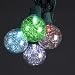 Color Changing Glass Tinsel G40 LED Light Balls