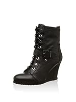 STARFLY Botines cuña Pinker (Negro)