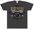 BLESS THE FALL - Git Truckin' - Charcoal Slimfit Foil T-shirt