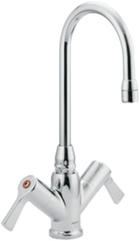Moen 8113 Commercial M-Dura Two-Handle Laboratory Faucet 2.2 gpm, Chrome