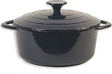 Review Furniture On The Web  / Cast Iron 5 Qt Blue Casserole