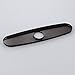 KES PTS-EP1-7 10-Inch Kitchen Sink Faucet Hole Cover Deck Plate Escutcheon, Oil Rubbed Bronze
