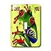Kids Stuff - Frog I see You - Light Switch Covers - single toggle switch