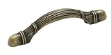 Amerock Botanica Cyprus Pull, Weathered Brass