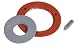 Rousseau Router Plate Rings & Pin
