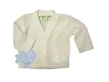 Review Doodle Dee  / Baby Fish Cardigan White 3-6m