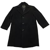 Rothschild Boys Wool Black Topcoat