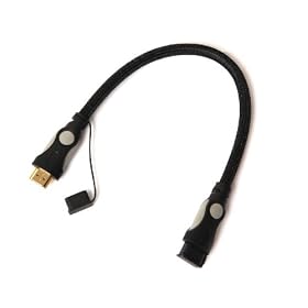 1FT PREMIUM HDMI CABLE - V1.3b, 28AWG, A MALE TO A MALE, GOLD PLATED CONNECTORS for HDTV, PS3, XBOX360, BLUE-RAY