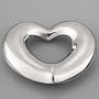 Nambe Baby Heart Rattle