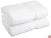 Superior 900 Gram Egyptian Cotton 2-Piece Bath Towel Set, White