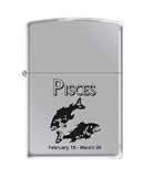 Zippo Horoscope Pisces High Polish Chrome Lighter, 9284 31lwge6XDEL. SL160 Zippo Horoscope Pisces High Polish Chrome Lighter, 9284