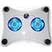 My-Link CRYSTAL USB 2 ventilateurs pour Laptop Cooler Pad