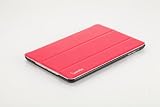 Poetic SLIMLINE Portfolio Case for Apple iPad Mini Tablet Red/Black (Automatically Wakes and Puts the iPad Mini to Sleep)(3 Year Manufacturer Warranty From Poetic)