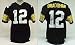 Terry Bradshaw, Pittsburgh Steelers Autographed Authentic Old Style Throwback Football Jersey